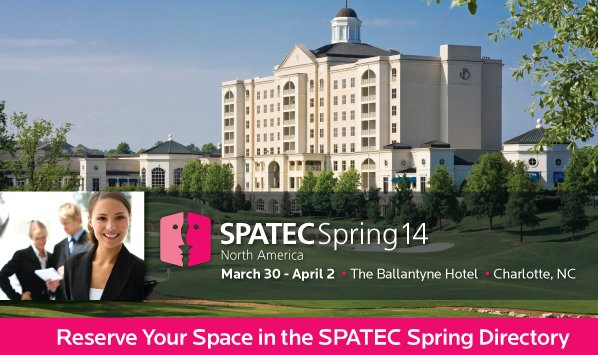 SPATEC Spring - March 30 - April 2, 2014 - The Ballantyne Hotel, Charlotte, NC